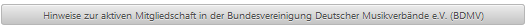8. Hinweise zur aktiven Mitgliedschaft